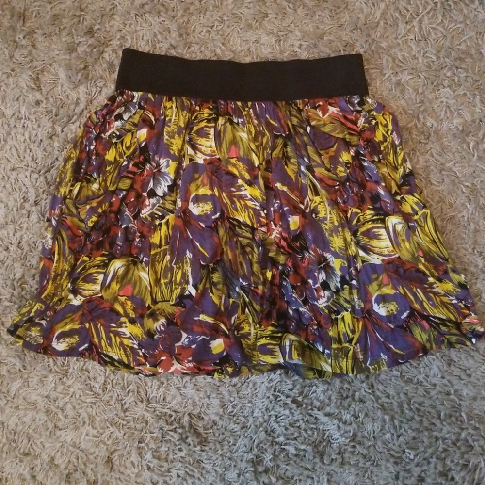 Forever21 printed skirt